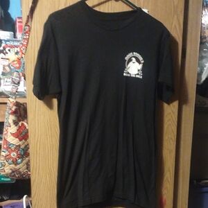 Disney Black Tee with White Print